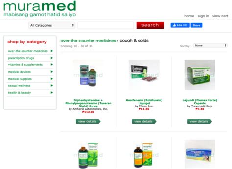 Muramed.com : Philippine Online Drugstore .
